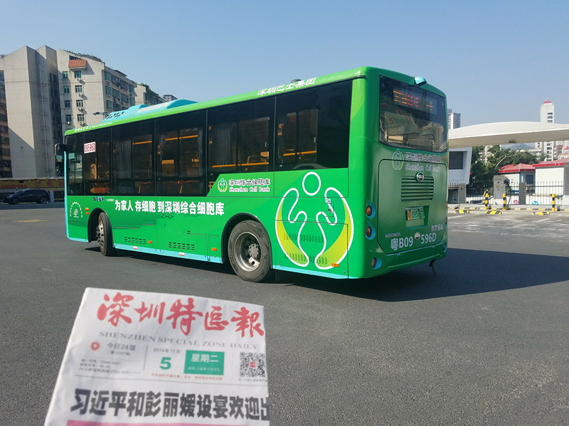 深圳綜合細胞庫深圳公交車廣告