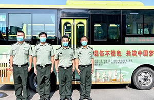 八一建軍節(jié)“擁軍號(hào)”青島公交車廣告線路案例，公交車廣告效果